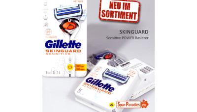 Gillette SkinGuard Rasierer &amp; Klingen dauerhaft günstig - Gillette SkinGuard Rasierer &amp; Klingen dauerhaft günstig