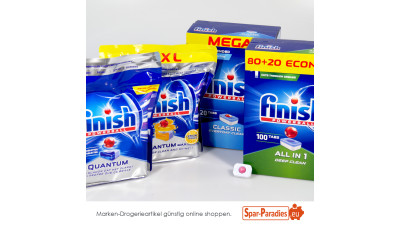 Finish Spülmaschinen-Tabs dauerhaft günstig - Finish Spülmaschinen-Tabs günstig online kaufen