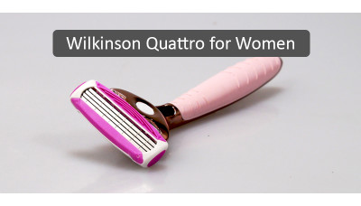 Wilkinson Quattro for Women Rasierer in limitierter Sonderedition - Wilkinson Quattro for Women Rasierer in Rose Gold Edition