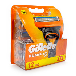 Gillette Fusion razor blades, pack of 12