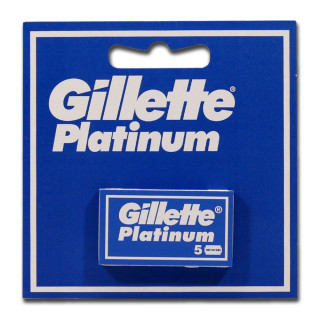 Gillette Platinum razor blades, pack of 5