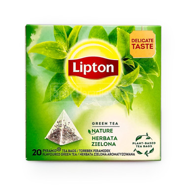 Lipton Green Tea Fresh Nature, pack of 20