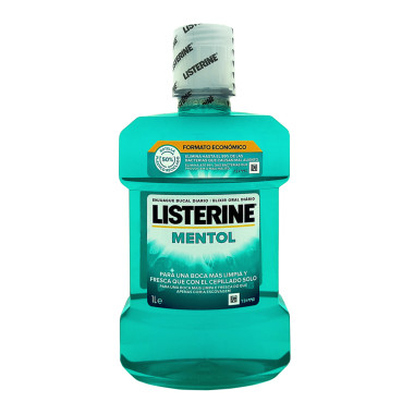 Listerine Mundspülung Menthol, 1 Liter