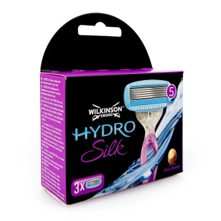 Wilkinson Hydro Silk razor blades, pack of 3
