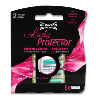Wilkinson Lady Protector razor blades, pack of 5 x 10