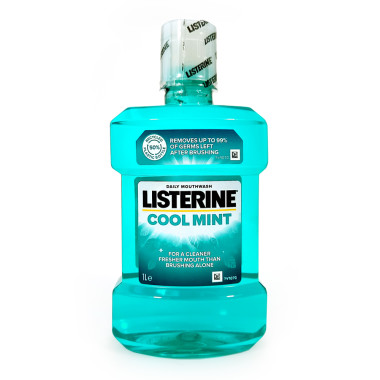 Listerine Mouthwash Cool Mint, 1 litre