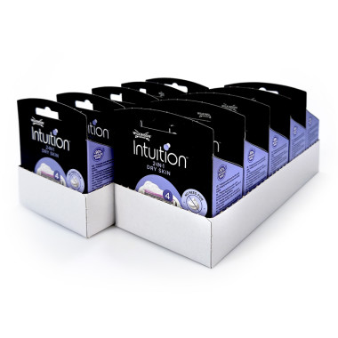 Wilkinson Intuition 2-in-1 Dry Skin Rasierklingen, 3er Pack x 10