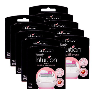 Wilkinson Intuition Ultra Moisture Rasierklingen, 3er Pack x 10