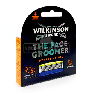 Wilkinson Hydro 5 The Face Groomer Rasierklingen, 4er Pack