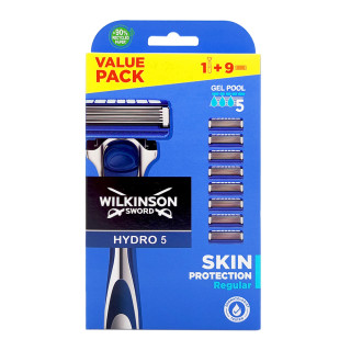 Wilkinson Hydro5 Skin Protection shaver + 8 replacement blades