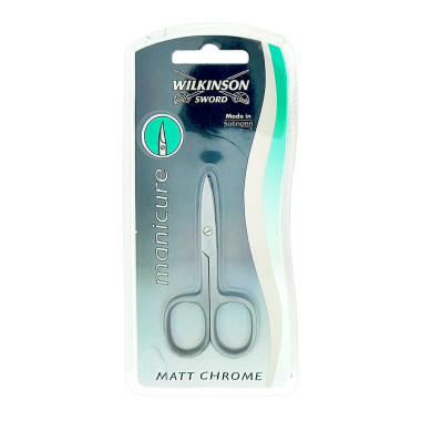 Wilkinson Nail Scissors Matt Chrome x 3