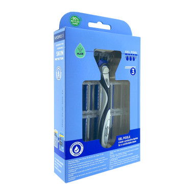 Wilkinson Hydro 3 Skin Protection shaver + 8 replacement blades