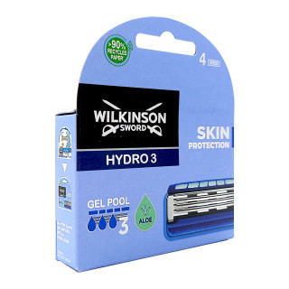 Wilkinson Hydro3 razor blades, pack of 4