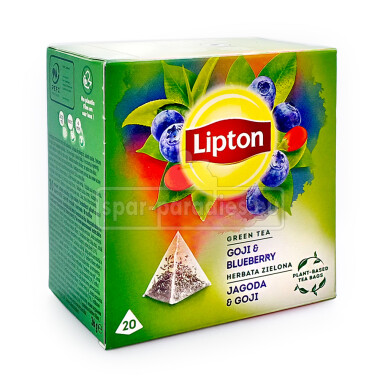 Lipton Grüner Tee Goji & Blueberry, 20er Pack