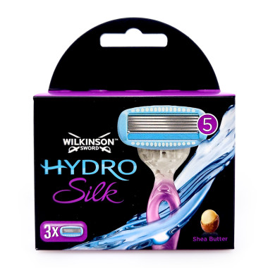 Wilkinson Hydro Silk Rasierklingen, 3er Pack x 10