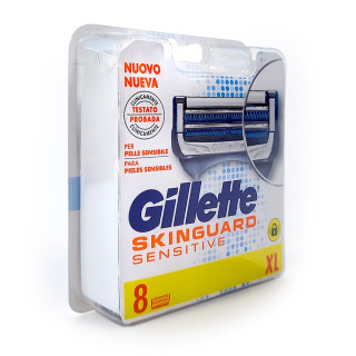 Gillette SkinGuard Sensitive Razor Blades, pack of 8