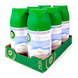Air Wick Freshmatic Linen in the Air, 250 ml x 6