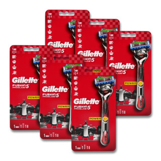 Gillette Fusion ProGlide Power Flexball Shaver Special Edition x 6
