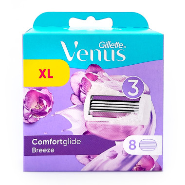 Gillette Venus Comfortglide Breeze Rasierklingen, 8er Pack