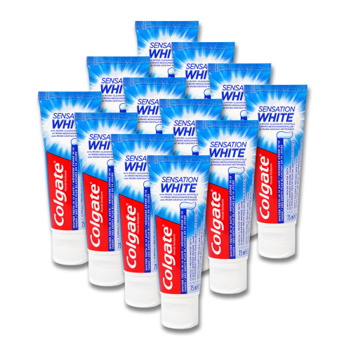 Colgate toothpaste Sensation White Promo Pack, 3 x 75 ml x 4
