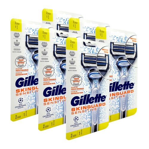 Gillette SkinGuard Sensitive Starter-Set x 6