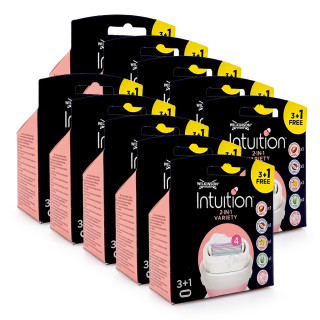 Wilkinson Intuition 2-in-1 Variety Rasierklingen, 4er Pack x 10