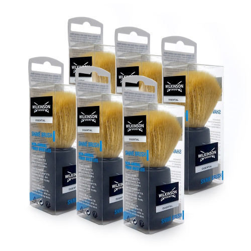 Wilkinson Essential Shave Brush, pack of 6