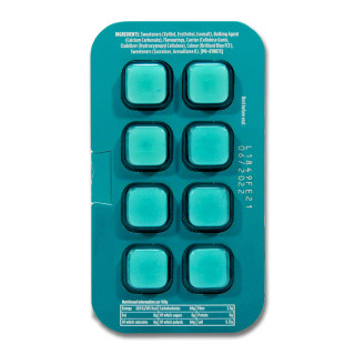 Listerine GO! Tabs Clean Mint Kautabletten Mundsp&uuml;lung, 8er Pack x 48