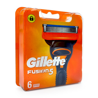 Gillette Fusion 5 razor blades, pack of 6
