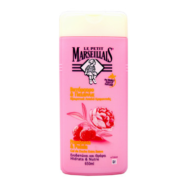 Le Petit Marseillais shower cream Raspberry & Peony, 650 ml x 12