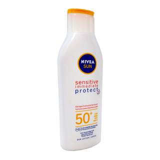Nivea SUN Lotion Immediate Protect SPF 50+, 200 ml
