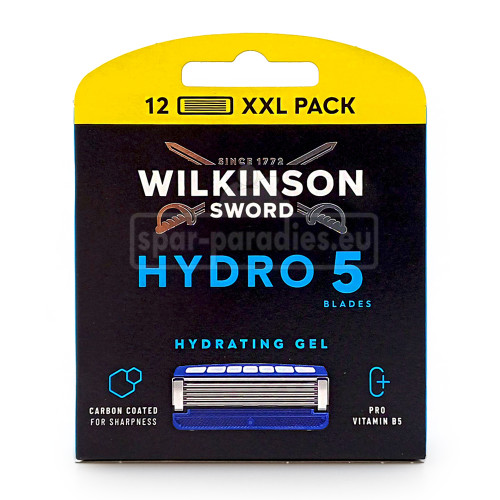 Wilkinson Hydro5 razor blades, pack of 12