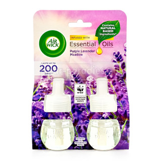 Air Wick Duftölflakon Blühende Lavendelwiese Duo-Pack, 2 x 19 ml