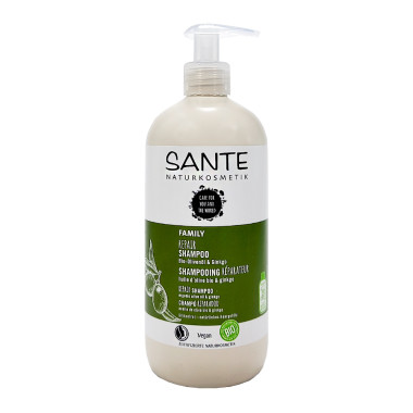 Sante Naturkosmetik Shampoo Family Repair Olivenöl & Ginkgo, 500 ml x 4