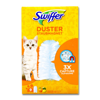 Swiffer Duster Staubmagnet Tücher Citrus, 9er Pack x 4