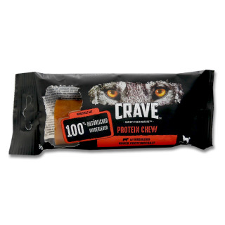 Crave Protein Chew Hundefutter mit Rinderleber, 75 g x 15
