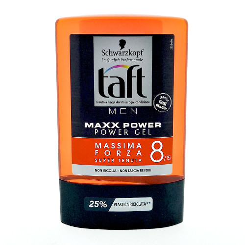 Schwarzkopf taft Men Maxx Power Haar Gel maximaler Halt 8, 300 ml
