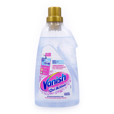 Vanish Oxi Action Crystal White Stain Remover Gel, 750 ml