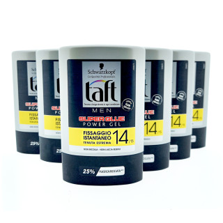 Schwarzkopf taft Styling Gel Super Glue hold 14, 300 ml x 6