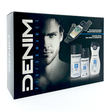 Denim Extra Sensitive body care set for men