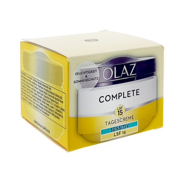 Olaz Complete Day Sensitive SPF 15, 50 ml