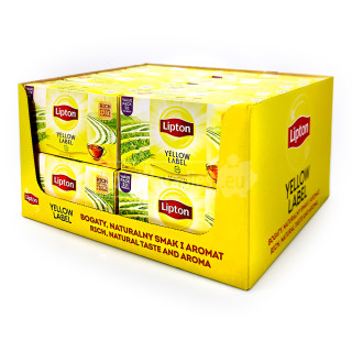 Lipton Yellow Label Black Tea, Pack of 50 x 16