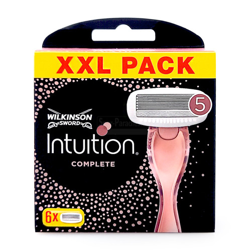 Wilkinson Intuition Complete razor blades, pack of 6