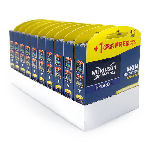 Wilkinson HYDRO 5 Skin Protection Advanced Blades, pack of 5 x 10