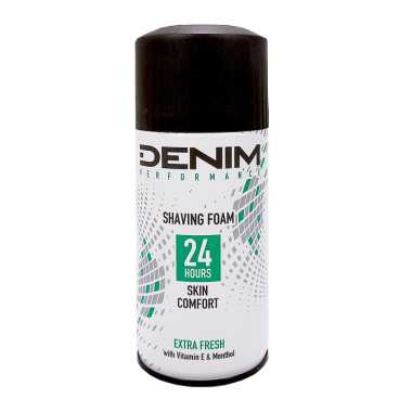Denim Skin Comfort Extreme Fresh Shaving Foam, 300 ml