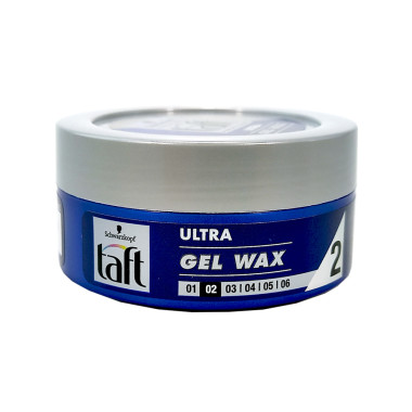 Schwarzkopf taft ULTRA Gel Wax Haarwachs Halt 2, 75 ml x 6