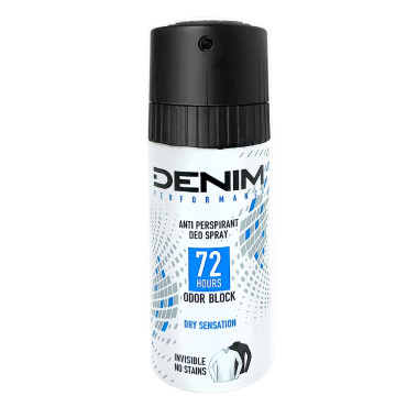 Denim Dry Sensation Anti-Perspirant Deodorant Spray 72H,...