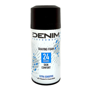 Denim Skin Comfort Extra Sensitive Rasierschaum, 300 ml