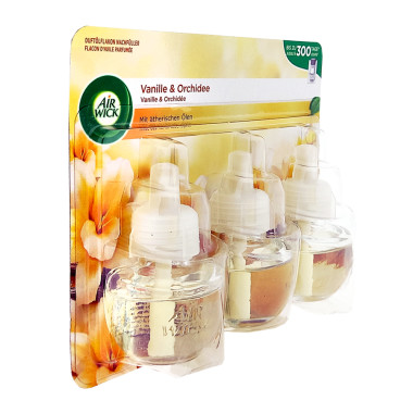 Air Wick plug-in refill Vanilla &amp; Orchid, 3x 19 ml