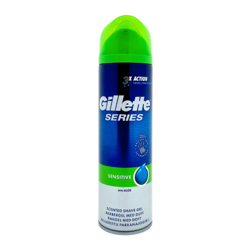 Gillette Rasiergel Series Sensitive, 200 ml